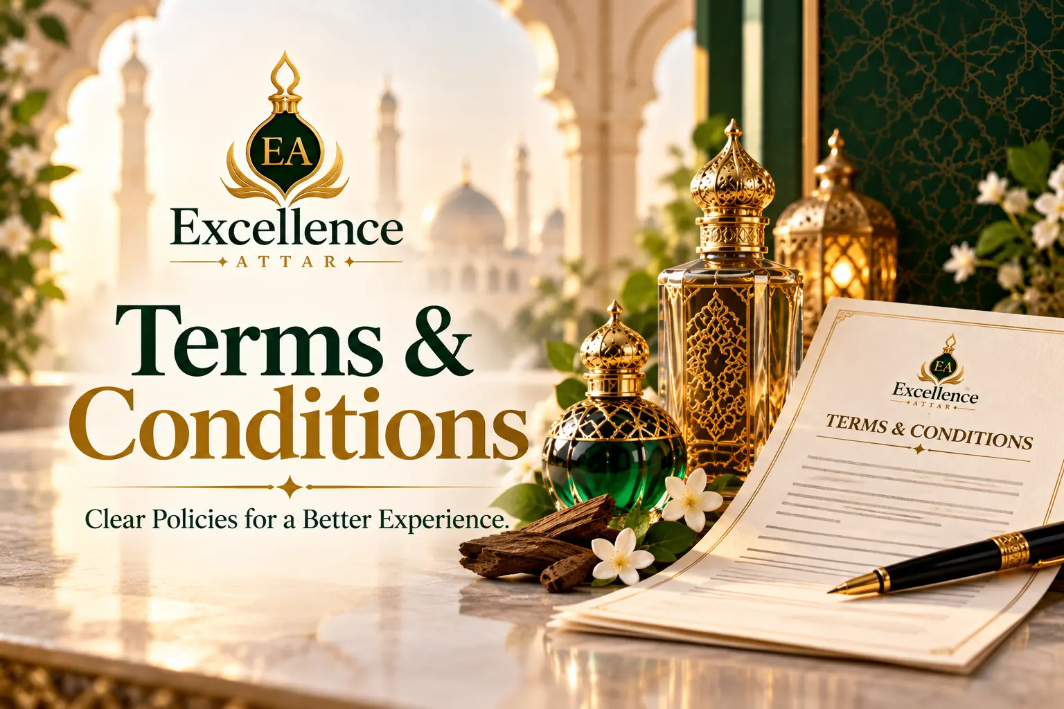 Excellence Attar Terms & Conditions